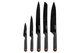 Набор ножей Ardesto Black Mars AR-2105-BR 5 предметов 4506478 - изображение 1