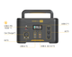 Зарядна станція Powerness U1000 / 1000 Вт / 1166.4 Вт⋅год / Li-ion (U1000) - зображення 12