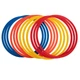 Кольца тренировочные для футбола Zelart 6422-40 12 колец диаметр 40см Multicolor - изображение 2