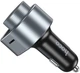 Автомобильное зарядное устройство с FM-модулятором Hoco E72 Alegria PD30W car BT FM transmitter Metal Gray (6931474780836) - изображение 4