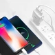 Сетевое зарядное устройство Hoco C59A Mega joy double port charger for Micro White (6931474707956) - изображение 7