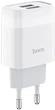 Сетевое зарядное устройство Hoco C73A Glorious dual port charger White (6931474712912) - изображение 3