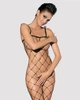 Эротическое женское бельё Бодистокинг сетка Obsessive Bodystocking N102 Чёрный S/M/L ( SO7251 ) - изображение 1