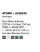 Люстра підвісна NOVA LUCE ATOMO 9180630 - зображення 9