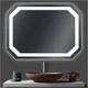 Зеркало "Экватор" ML - 63 (50x70) с LED подсветкой (многоугольное) - изображение 3