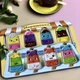 Деревянный пазл-вкладыш "Мороженое" сортер Ubumblebees 1х31,5х23 см 000246636 - изображение 5