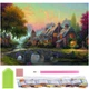 Набір алмазної мозаїки (вишивки) Springos 40 x 30 см DP0013 - зображення 8