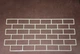 Трафарет многоразовый Кирпич 940х440х3 мм - изображение 1