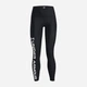 Спортивные леггинсы для фитнеса женские Under Armour Armour Branded Legging blk 1376327-001 M (196039705150) - изображение 4