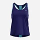 Спортивная майка для бега женская Under Armour Knockout Tank-blu 1351596-468 S Темно-синяя (196040108834) - изображение 4