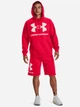 Худи утепленное мужское Under Armour Rival Fleece Big Logo Hd-red 1357093-600 L Красное (195253816628) - изображение 3