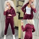 Fashions • Спортивный костюм Aisha Fashions XL бордовый (208в) - изображение 2