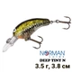 Воблер Norman Lures Deep Tiny N 38мм 3,5гр RDTN4-GRF Prism Bass - зображення 1