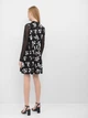 Платье Calvin Klein Jeans Ls Floral Dress J20J214157-0GL0 L Black/Dark Brown (8719852965543) - изображение 2