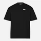 T-shirt męski basic Fila FAM0146-80001 M Czarny (4064556354884) - obraz 5