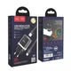 Мережевий зарядний пристрій швидкої зарядки Hoco N1 12 W з LED з USB роз'ємом та LED підсвічуванням порту та кабелем USB to Type-c у комплекті Чорний - зображення 7