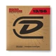 Струны для акустической гитары Dunlop DAB1356 80/20 Bronze Acoustic Guitar Strings (13-56) - изображение 1