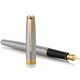 Перьевая ручка Parker SONNET Stainless Steel GT FP F 84 111 - изображение 3