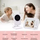 Бездротова відеоняня Baby Monitor SM-32 з великим 3.2 дюймовим монітором для батьків - зображення 7