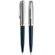 Ручка шариковая Parker PARKER 51 Midnight Blue CT BP 55 232 - изображение 2