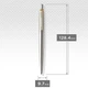 Ручка шариковая Parker JOTTER Stainless Steel GT BP в футляре MR с чехлом (16 032 a) - изображение 2