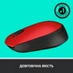 Безпровідна миша Logitech M171 Wireless Black/Red (910-004641) - изображение 5