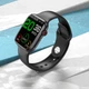 Умные мужские и женские смарт часы SMART WATCH Hoco Y5 Pro Чёрные фитнес браслет с шагомером и трекингом измерение пульса ответ на звонки IP68 защита - изображение 3