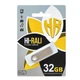 USB Флешка Flash Drive Hi-Rali Shuttle 32gb металл USB 2.0 Серая - изображение 2