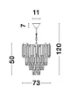 Люстра NOVA LUCE GRANE 9050110 - зображення 6