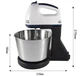 Миксер кухонный 7 скоростей ручной с металлической чашей 2 л Crownberg CB-7321 300 Вт - изображение 2