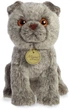 Игрушка мягконабивная Aurora Кошка шотландская вислоухая Серая 20 см (4894856002600) (210026A) - изображение 2