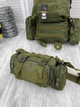 Рюкзак тактичний штурмовий Mission Pack Laser Cut Olive 55 л - зображення 4