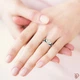 Обручку DIAMOND of LOVE "Талісман: Віри" жіноче в рожевому золоті, 16,5 р - зображення 2