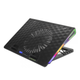 Підставка для ноутбука Esperanza Notebook Cooling Pad EGC101 Al з RGB підсвічуванням Чорна - зображення 2