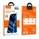Защитное стекло для iPhone 14/13/13 Pro 6.1" антипшион HOCO A12 Pro unbreakable edge privacy protection - изображение 8