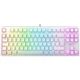 Клавіатура Xtrfy K4 TKL RGB Kailh Red Ukr-Ru White (XG-K4-RGB-TKL-WH-R-UKR) - зображення 1