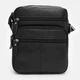 Сумка мужская кожаная Laras k102086bl Черная (ROZ6400172876) - изображение 1