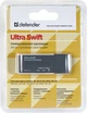USB-кард-рідер Defender Ultra Swift USB 2.0 4USB Чорно-сірий (83260)(83260) - зображення 3