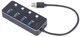 USB-хаб на 4 порти USB 3.0 Gembird UHB-U3P4P-01 - зображення 2