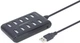 Hub USB na 10 portów USB 2.0 Gembird UHB-U2P10P-01 - obraz 1