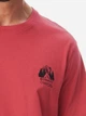 Пижама (футболка + шорты) мужская больших размеров хлопковая Key MNS 251 A23 4XL Красный/Черный (5904765656692) - изображение 3