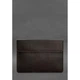 Кожаный чехол-конверт на магнитах для MacBook 13 Темно-коричневый 4463301 - изображение 1