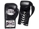 Профессиональные перчатки CLETO REYES Official Boxing 10 унций чёрный (3007) - изображение 2