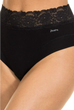 Високі бавовняні трусики Janira 31785 black 46(L) Чорний - зображення 1