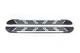 Бокові пороги Sunrise (2 шт., алюм.) для Nissan X-trail T30 2002-2007рр - зображення 2