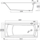 Ванна акриловая CERSANIT Korat S301-295 180x80 + ножки - изображение 3