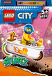 Zestaw klocków LEGO City Kaskaderski motocykl-wanna 14 elementów (60333)  - obraz 1