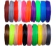 Пластик для 3D ручки PLA Набор пластика для 3Д ручки 200 м - зображення 1