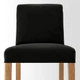 Барний стілець IKEA BERGMUND 62 см імітація дуба/темно-сірий (593.997.81) - зображення 3