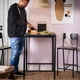 Барний стіл і 2 барних стільця IKEA SANDSBERG / SANDSBERG 67х67 см (394.204.20) - зображення 4